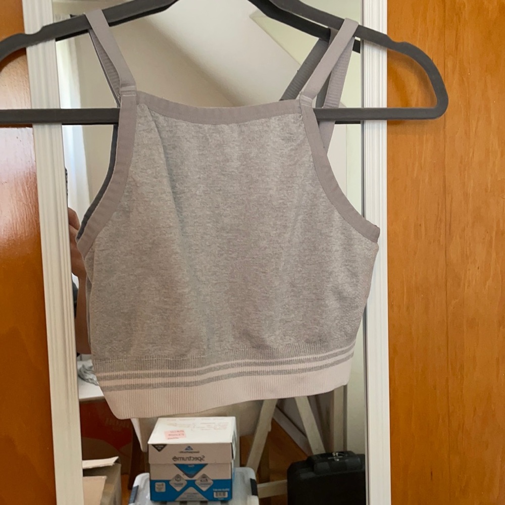 Aerie chill move play long line sports bra